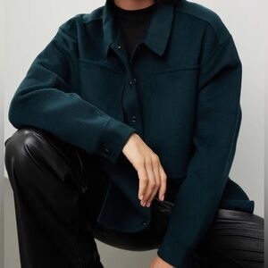 Thakoon Collective Wool Shirt Jacket